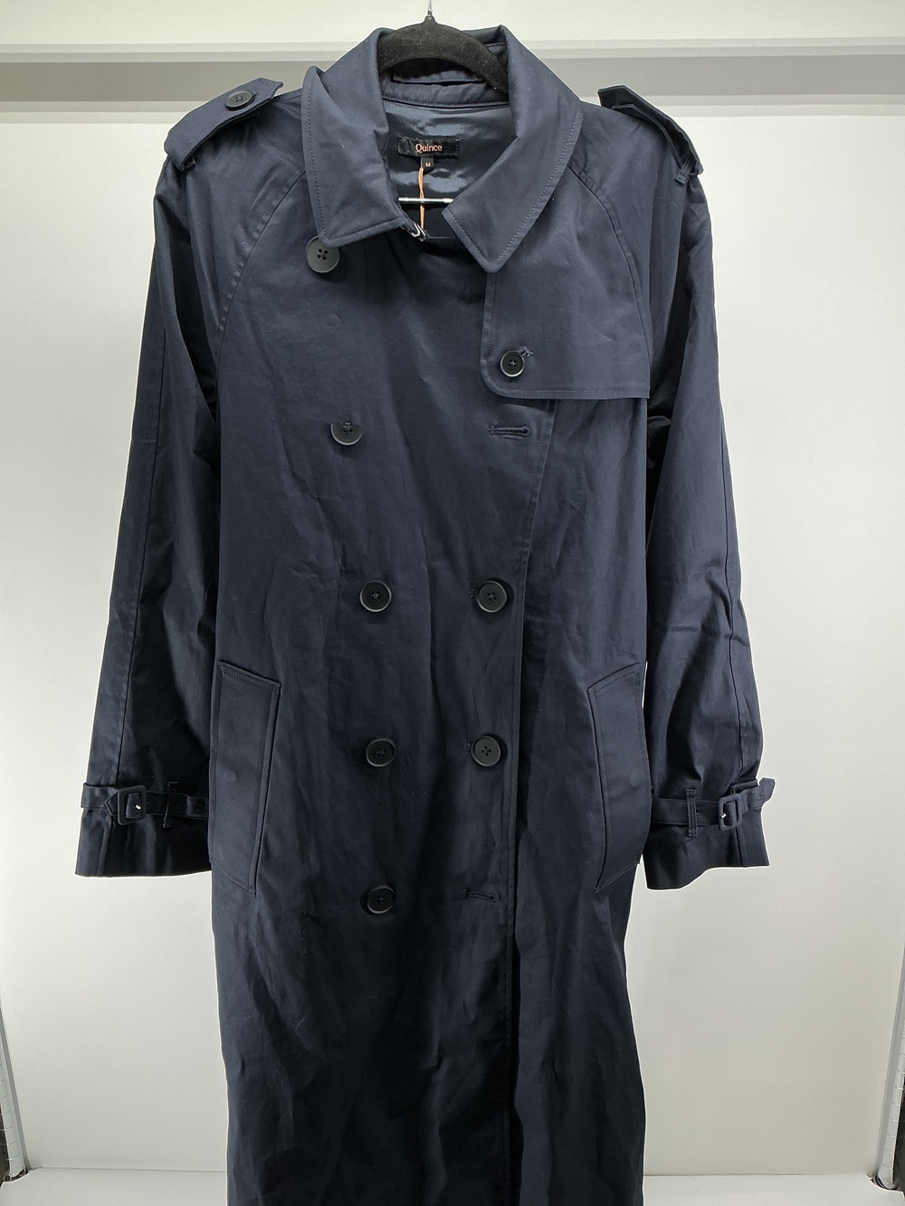 Comfort Stretch Long Trench Coat